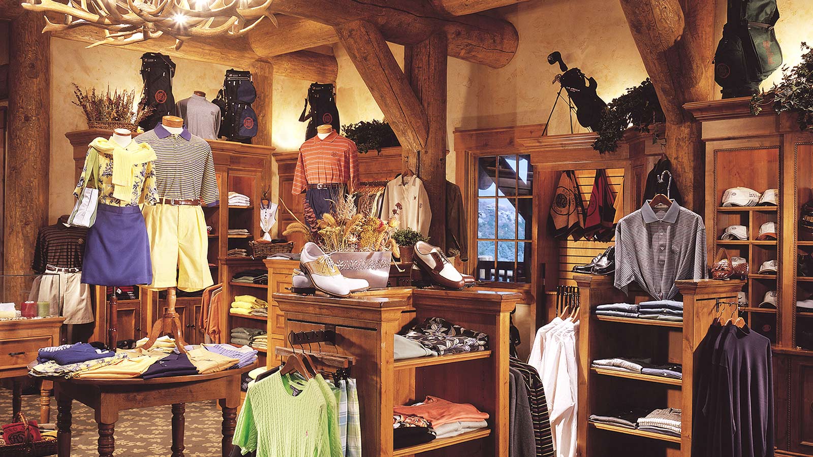 Golf Pro Shop Fixtures D.P. Juza Woods & Fixtures