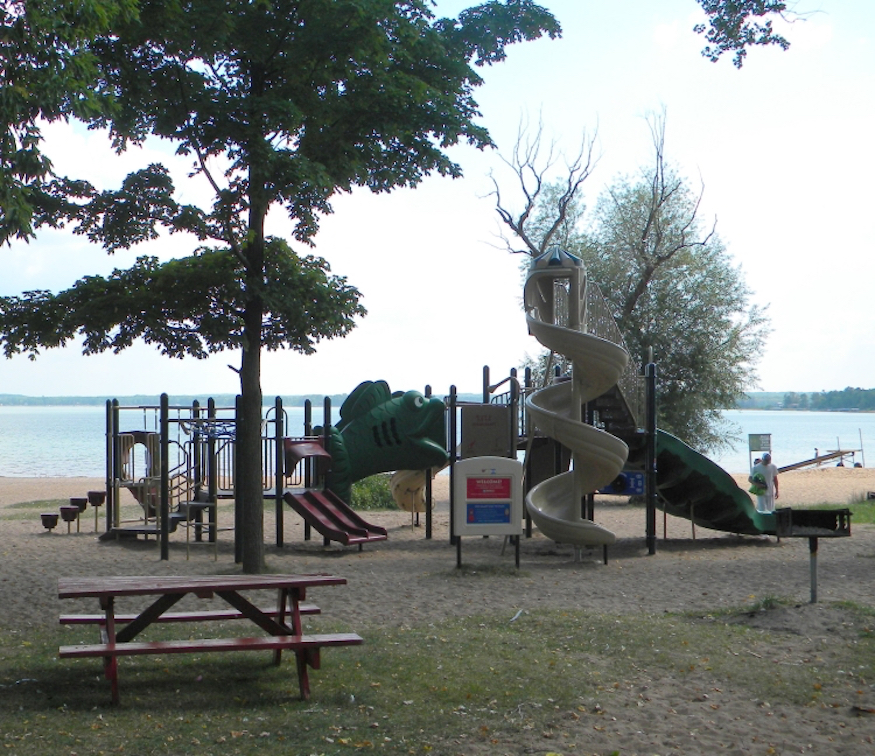 shell lake wisconsin playground