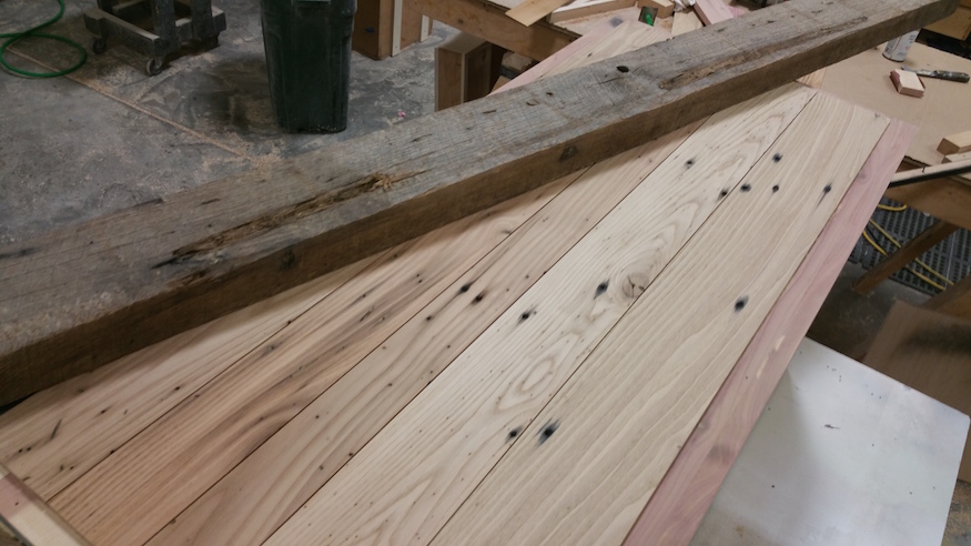 wormy chestnut lumber