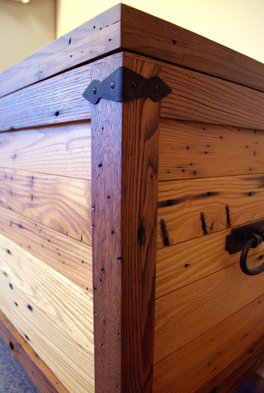 wooden chest