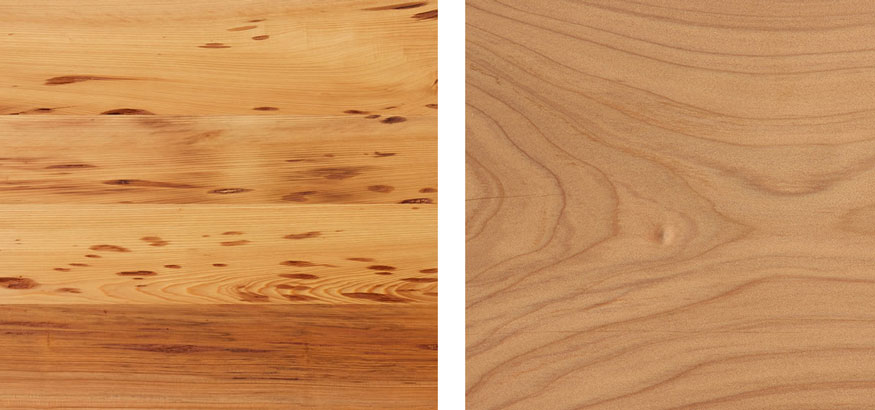 pecky cypress wood grain closeup