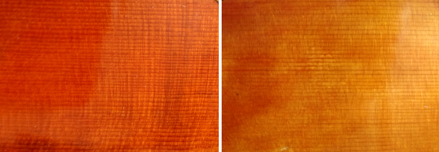 spruce wood grain closeup