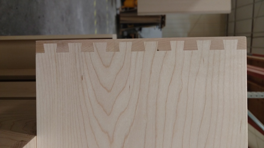 dovetail side view