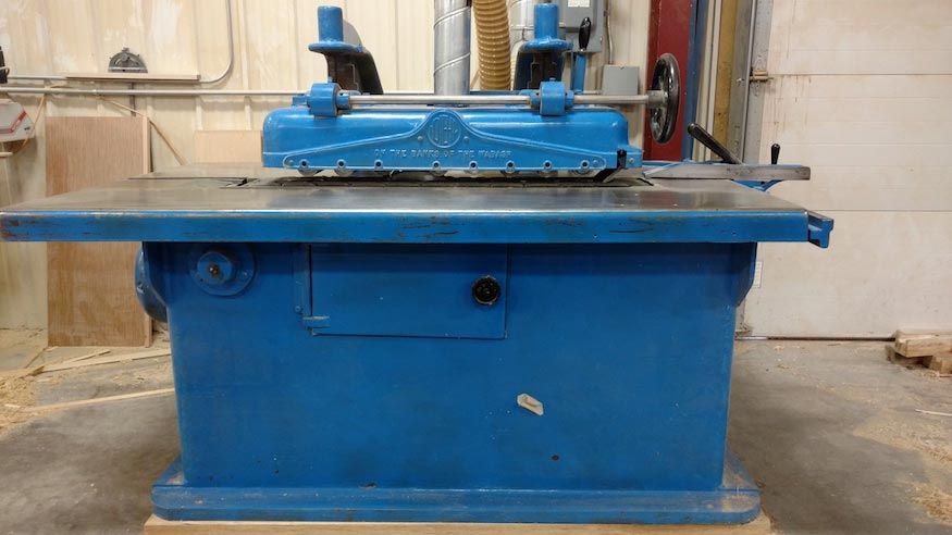 Our shop's Diehl inline rip saw.