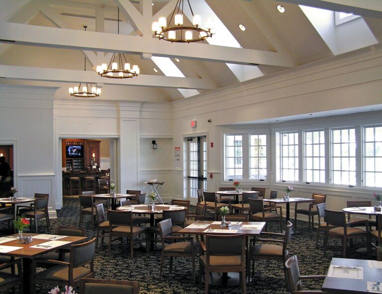 Dining Room Interior at Baiting Hollow