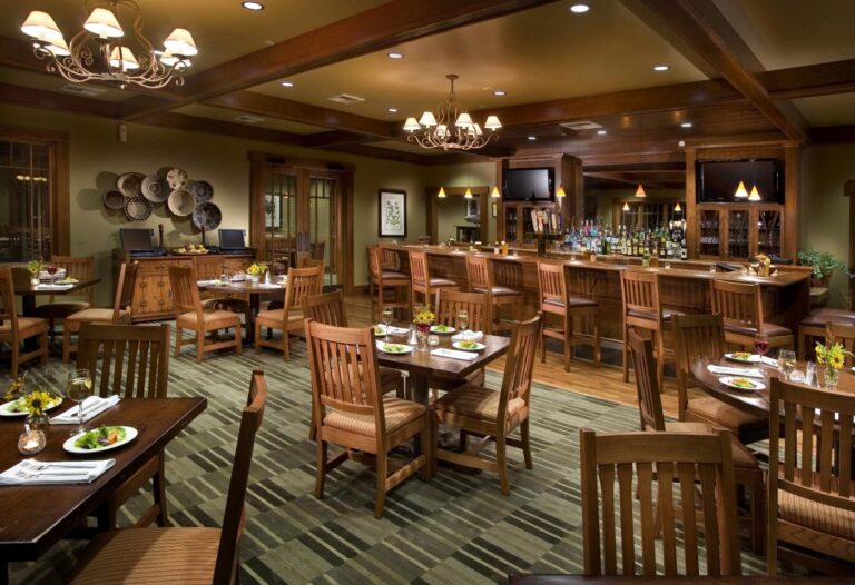 The dining area at Ridge Creek Country Club