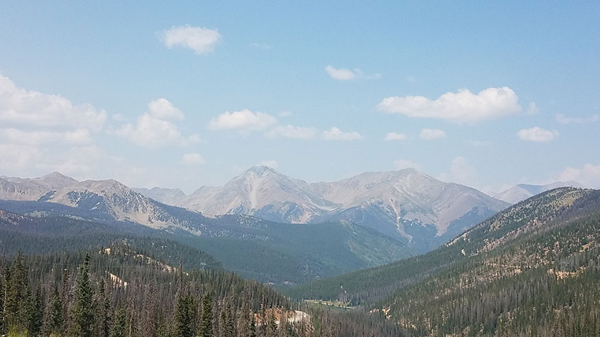 Mountains in Crested Butte, Colorado