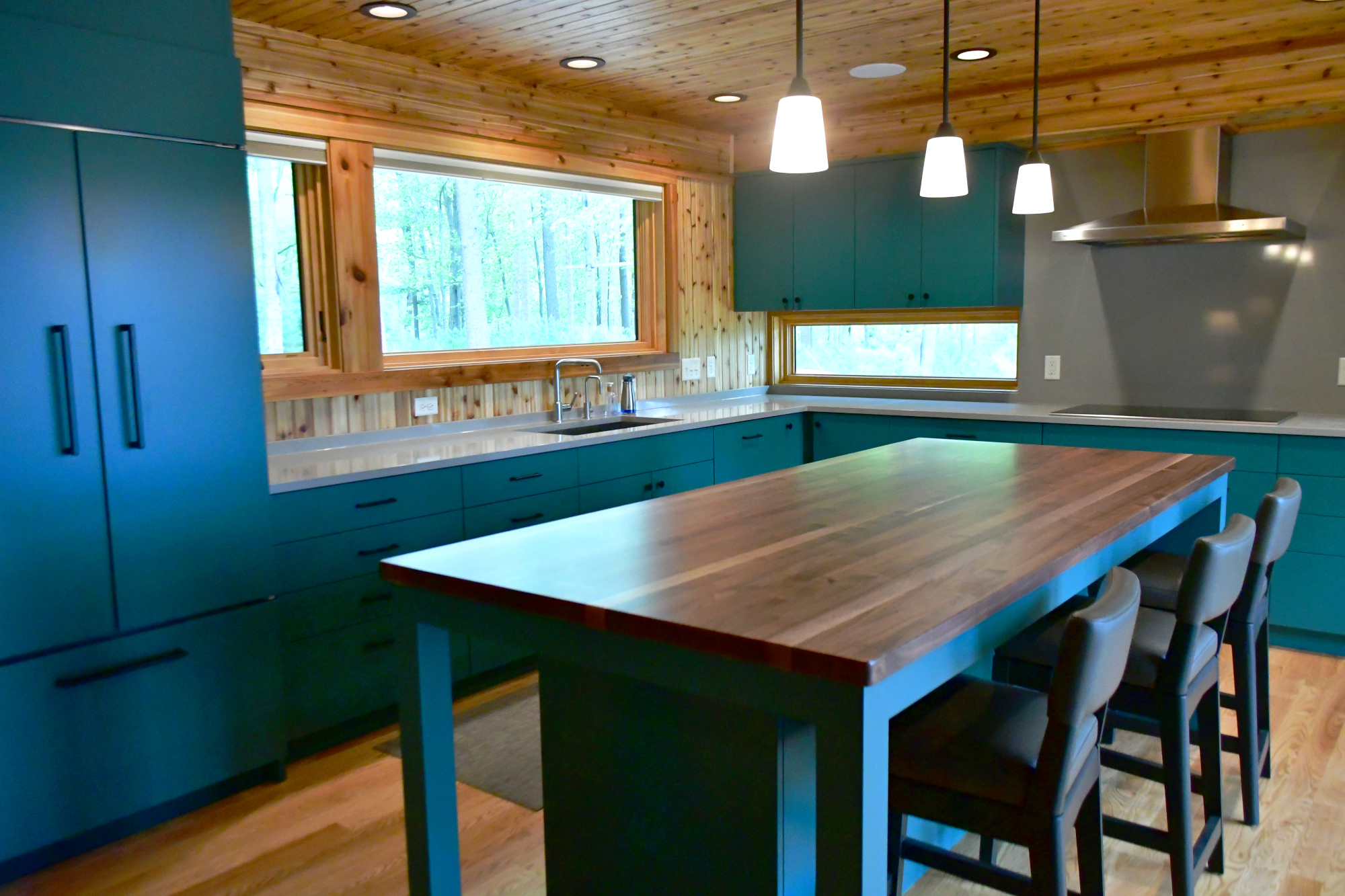 custom kitchen cabinet color and finish